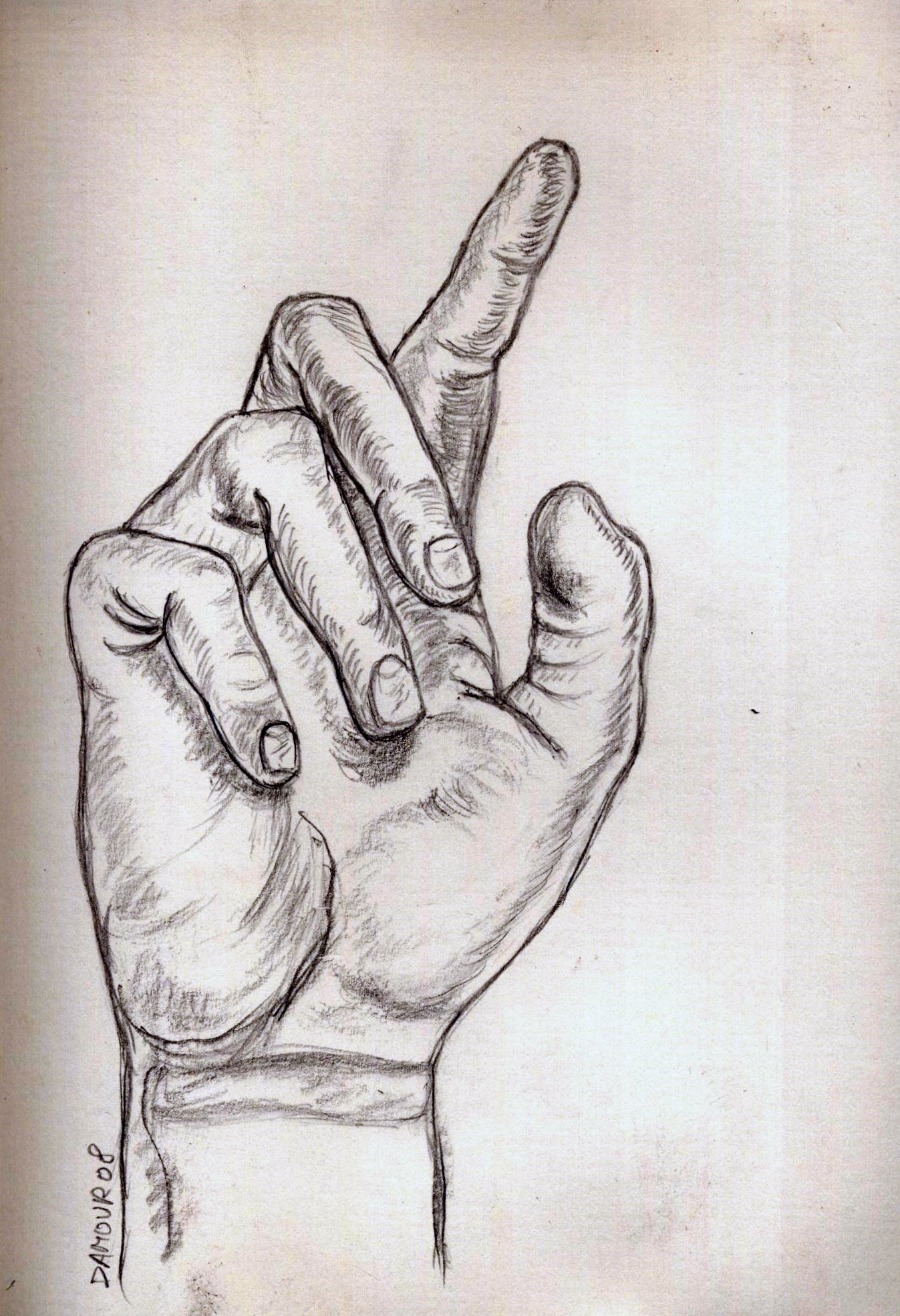 main de l'artiste 2